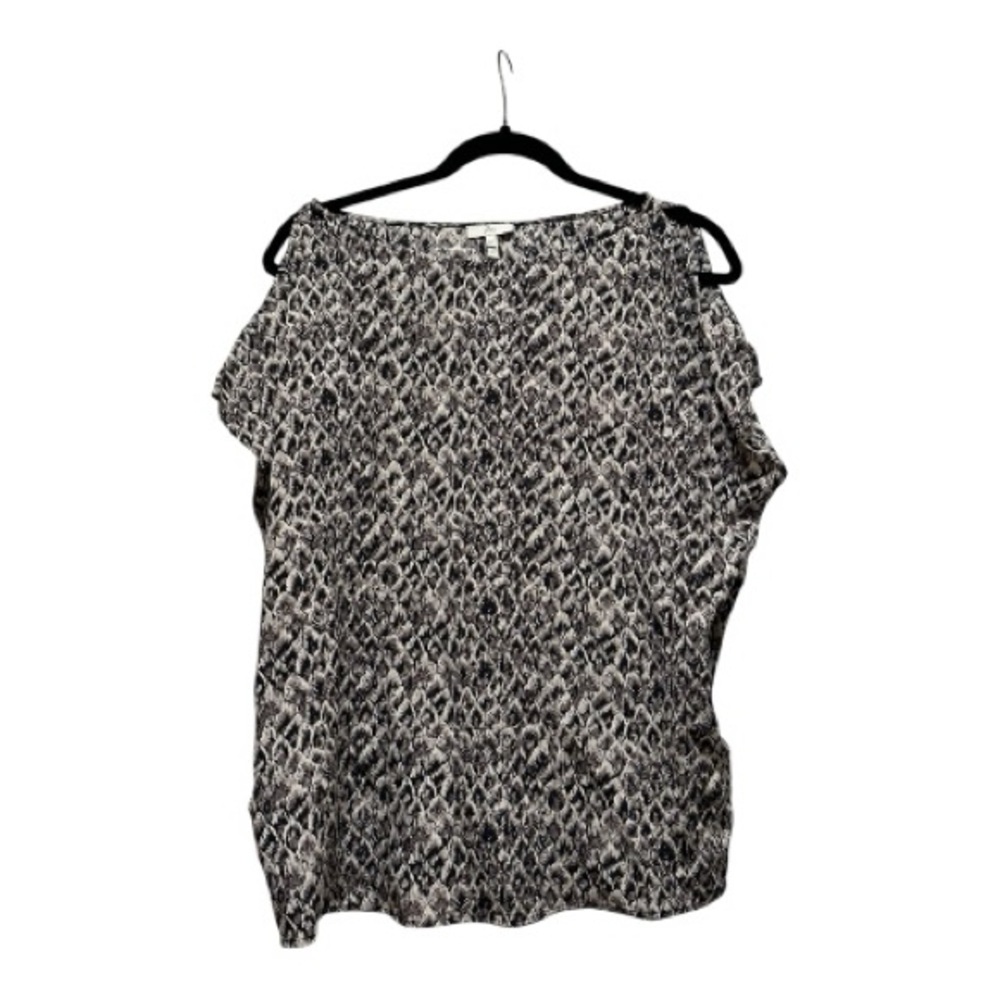 Joie Monochrome Patterned Blouse